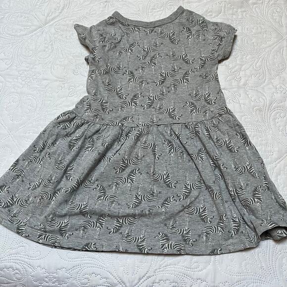 Next Zebra Print Dress Size 3/4 - Picture 5 of 6